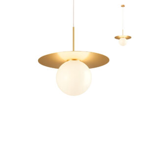 PLATO Sospensione 1 Luce D40 E27 IP20