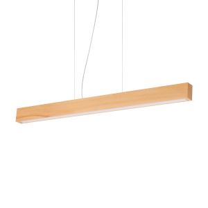 CRAFT SOSPENSIONE LED IN LEGNO NATURALE 32W IP20